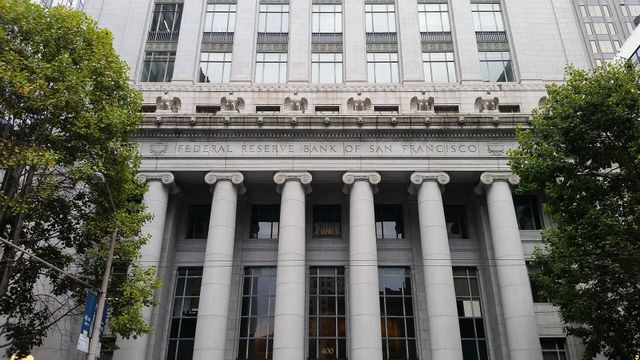 The Old Federal Reserve Bank of San Francisco — SKY ran 27% this week as Standard Chartered called the protocol 'DeFi's federal bank'