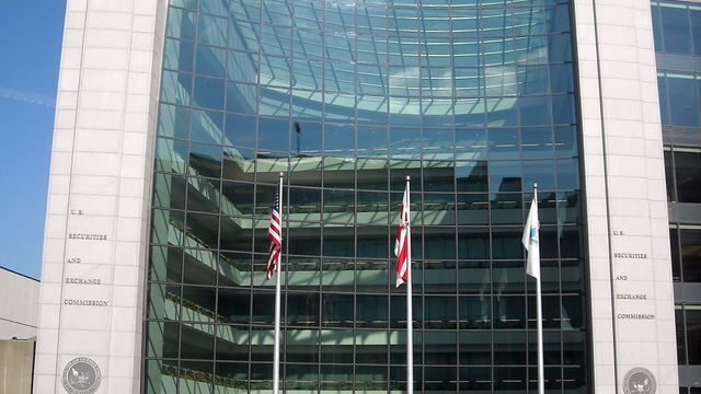 U.S. Securities and Exchange Commission headquarters in Washington, D.C. - home of the Innovation Exemption that opens permissioned onchain trading of tokenized NMS stock