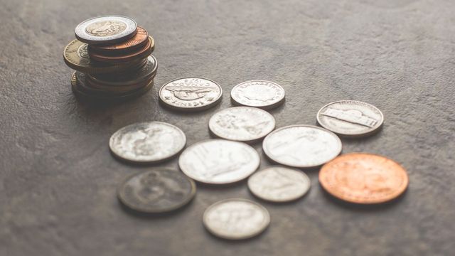 Crypto coins — five EarnCrypto Pools balances on BTC, ETH, SOL, LTC and DOGE