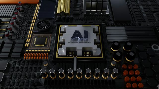 A close-up of a computer motherboard with many components — FIL's higher-low breakout and the $0.80 gate
