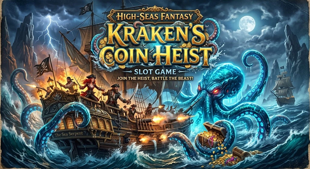 High-Seas Fantasy: Kraken's Coin Heist slot game