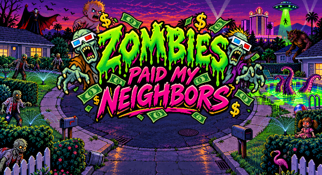 Zombies Paid My Neighbors slot game